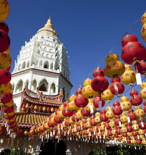 Kek Lok Si in Georgetown Penang, Maleisie