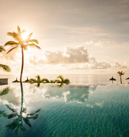 Mauritius long beach