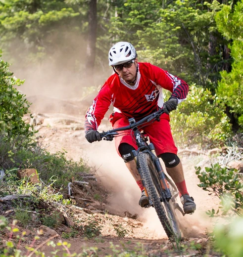Mountainbiken bij Running Y Resort, Klamath Falls, USA