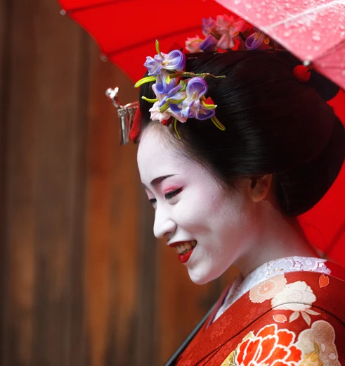 Geisha in Kyoto, Japan