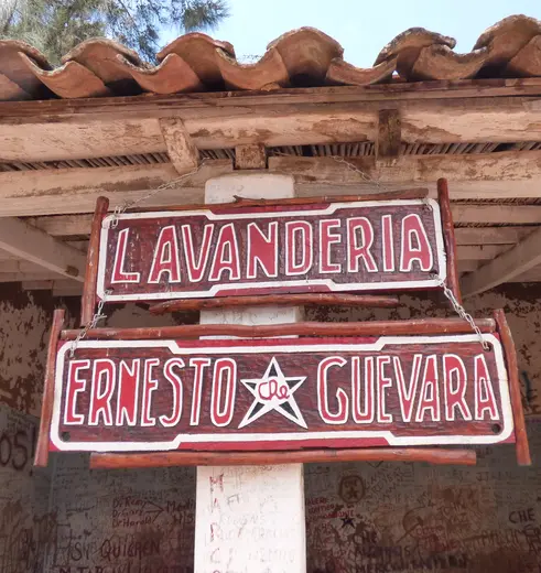 De bergen in, over de route die Ché Guevara tijdens zijn vrijheidsstrijd volgde