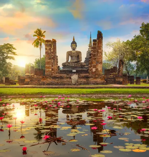 Bezoek de tempels van Sukhothai tijdens deze culturele rondreis
