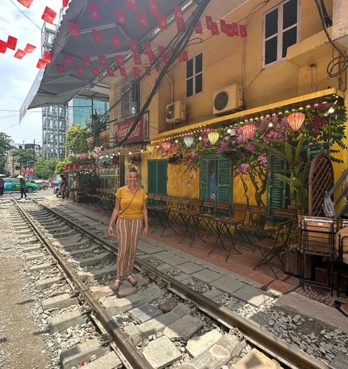 Collega Gionne in Hanoi, Vietnam