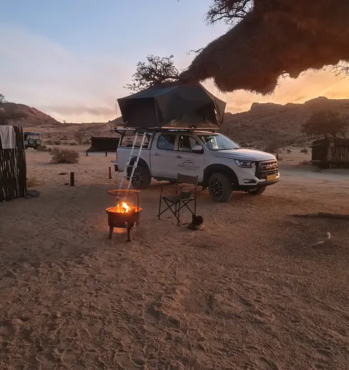 Op avontuur in Namibië met een daktent