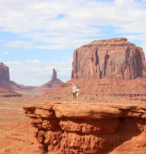Gelegen op de grens van Arizona en Utah is Monument Valley misschien wel het meest herkenbare plaatje van de Verenigde Staten