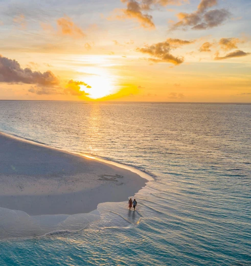 Zonsondergang tijdens je cruise naar de Bahama's