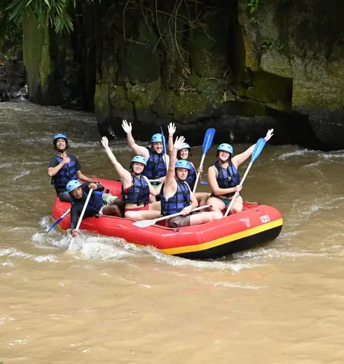 Raften in Ubud, Bali