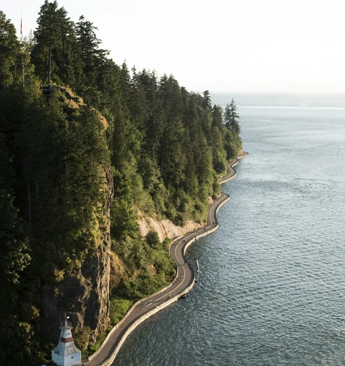 De prachtige wegen van West-Canada