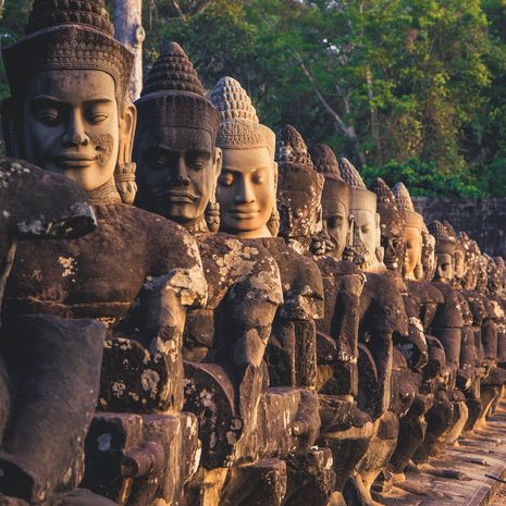 Prachtige beelden in Siem Reap, Cambodja