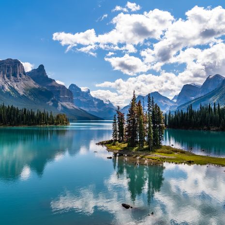 Prachtige meren in Jasper National Park, Canada