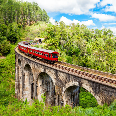 Met de trein van Nuwara Eliya naar Ella, Sri Lanka