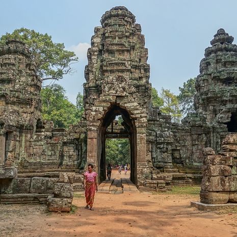 Cambodja tempelcomplexen en cultuur