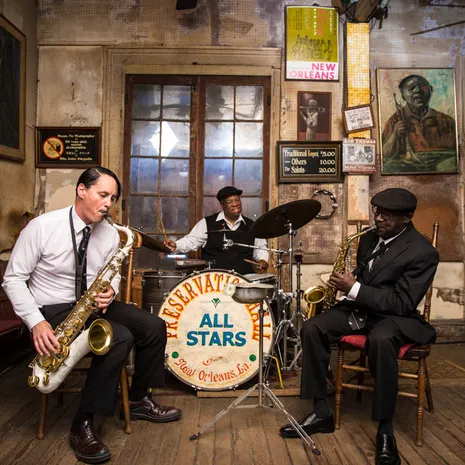 Straatmuzikanten in New Orleans