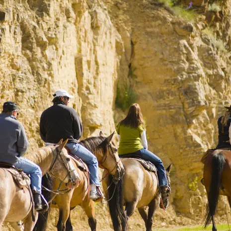 Paardrijden in de omgeving van uw ranchverblijf, Amerika