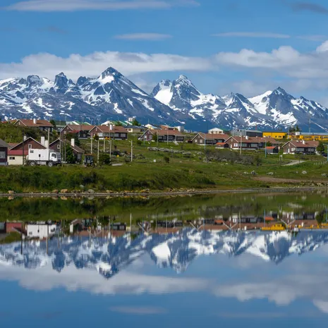 Argentinië Ushuaia uitzicht