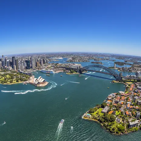Luchtfoto van Sydney, Australië