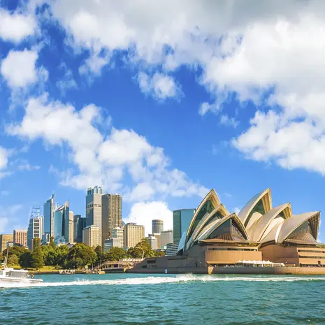 Skyline Sydney in Australië