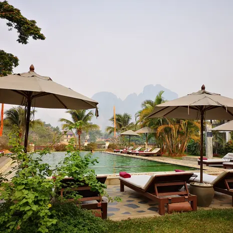 Hotel in Vang Vieng, Laos