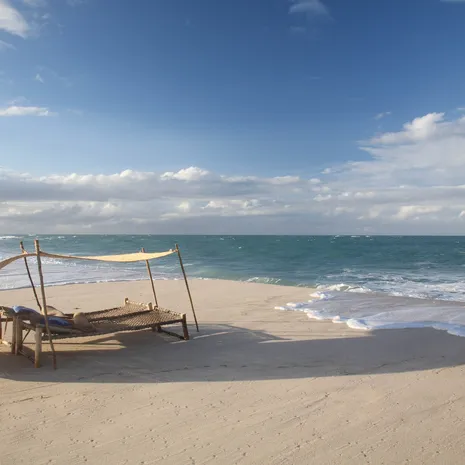 Stranden bij Dar es Salaam