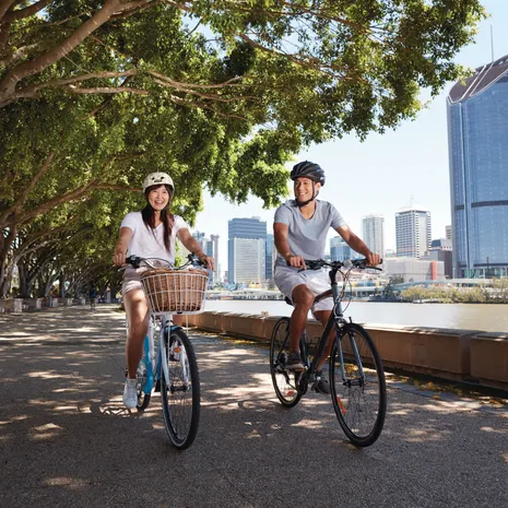 Fietsen in Brisbane, Australië