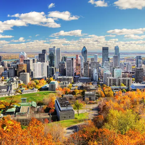 Canada-Montreal-Uitzicht