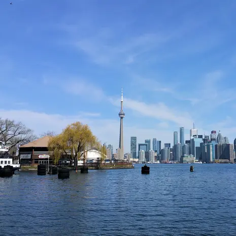 De skyline van Toronto, Oost-Canada