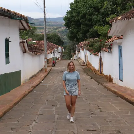 Collega Puck in Barichara Colombia