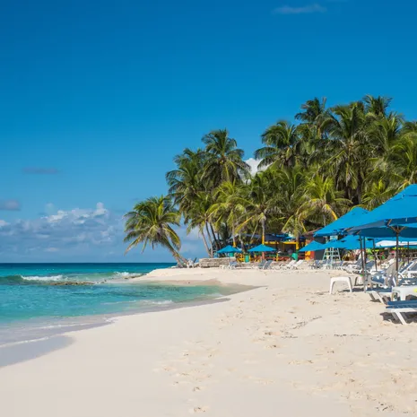 Witte stranden van San Andres, Colombia