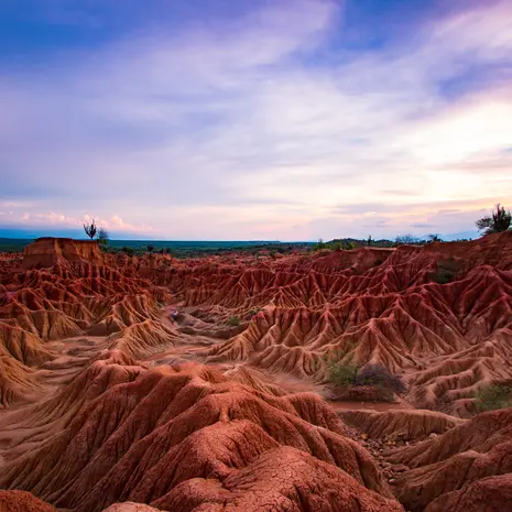 Tatacoa-woestijn in Colombia