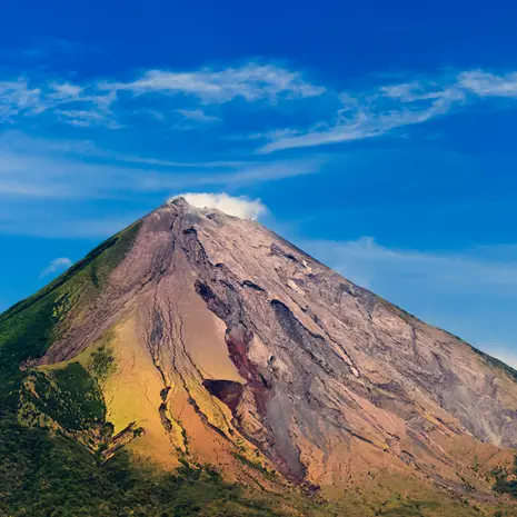 Uitzicht op de vulkaan Conception in Ometepe Nicaragua