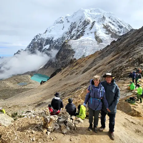 Salkantay trail in Peru