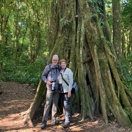 Hans en José in Costa Rica