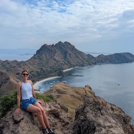 Padar Island, Indonesië
