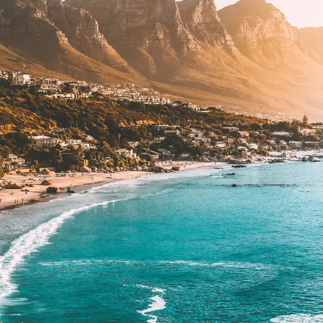 Kaapstad in Zuid-Afrika