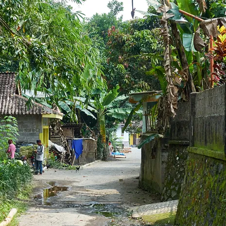 Kampungs in de omgeving van Magelang