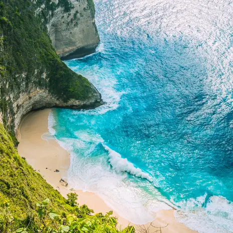 Kelingking Beach Nusa Penida, Indonesië