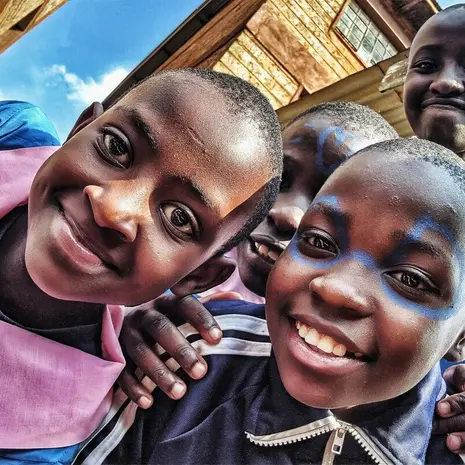Kinderen in Nairobi