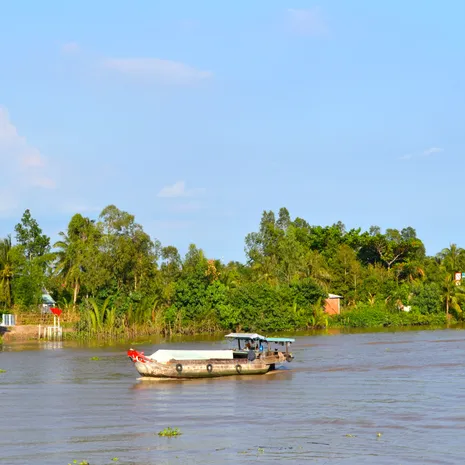 Varen in de Mekong Delta is een belevenis
