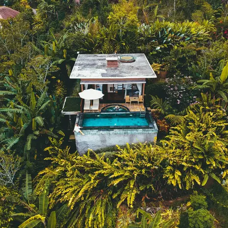Slaap in Munduk tussen de plantages en het groen