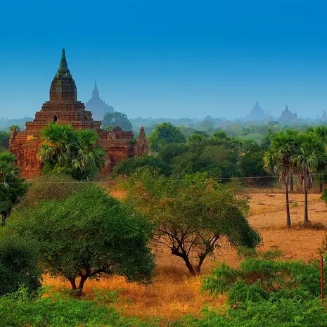 Historische tempels van Myanmar in Bagan