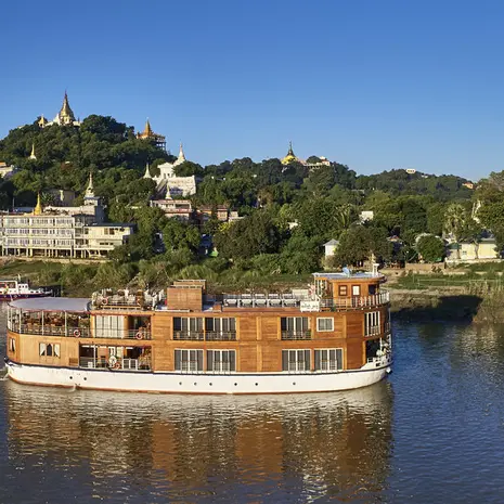 Maak een cruise in Myanmar