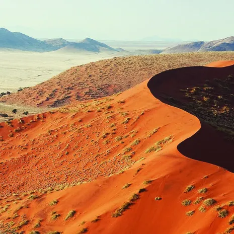 Mijn ballonvaart boven de Sossusvlei, met hoogtevrees