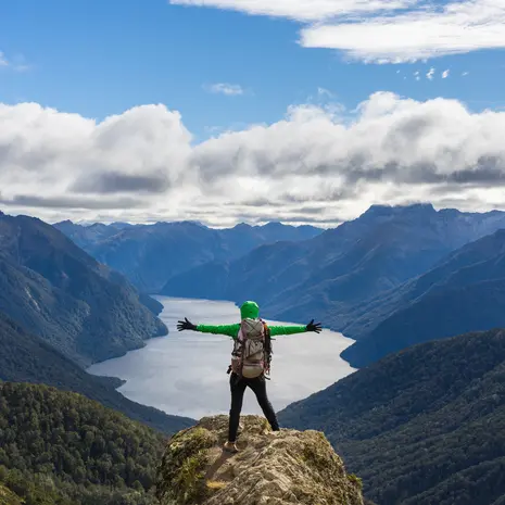 Te Anau in Nieuw-Zeeland