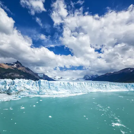 De Perito Moreno gletsjer
