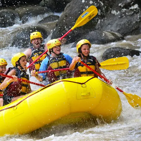 Raften op de Pacuare-rivier