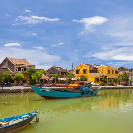 Rivier in Hoi An Vietnam