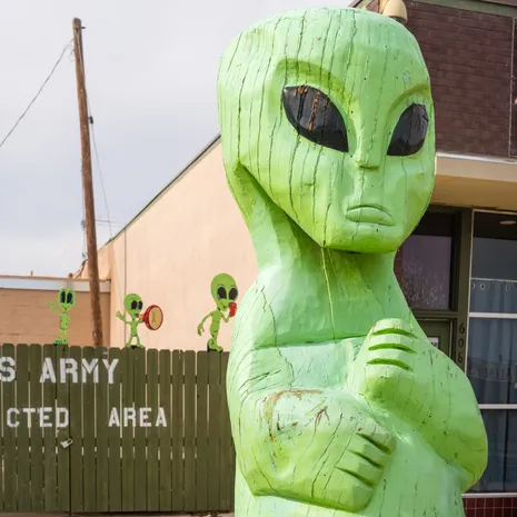 Alien in Roswell