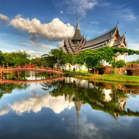 Sanphet Prasat Palace Ayutthaya Thailand