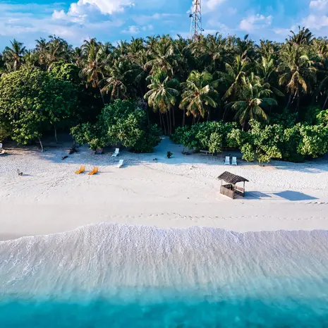 Bounty-stranden op de Malediven
