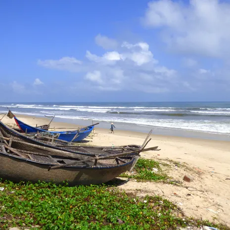 Rust op het strand van Tam Hai Vietnam
